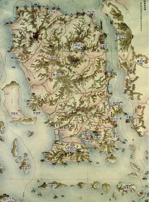 강화도(고지도)